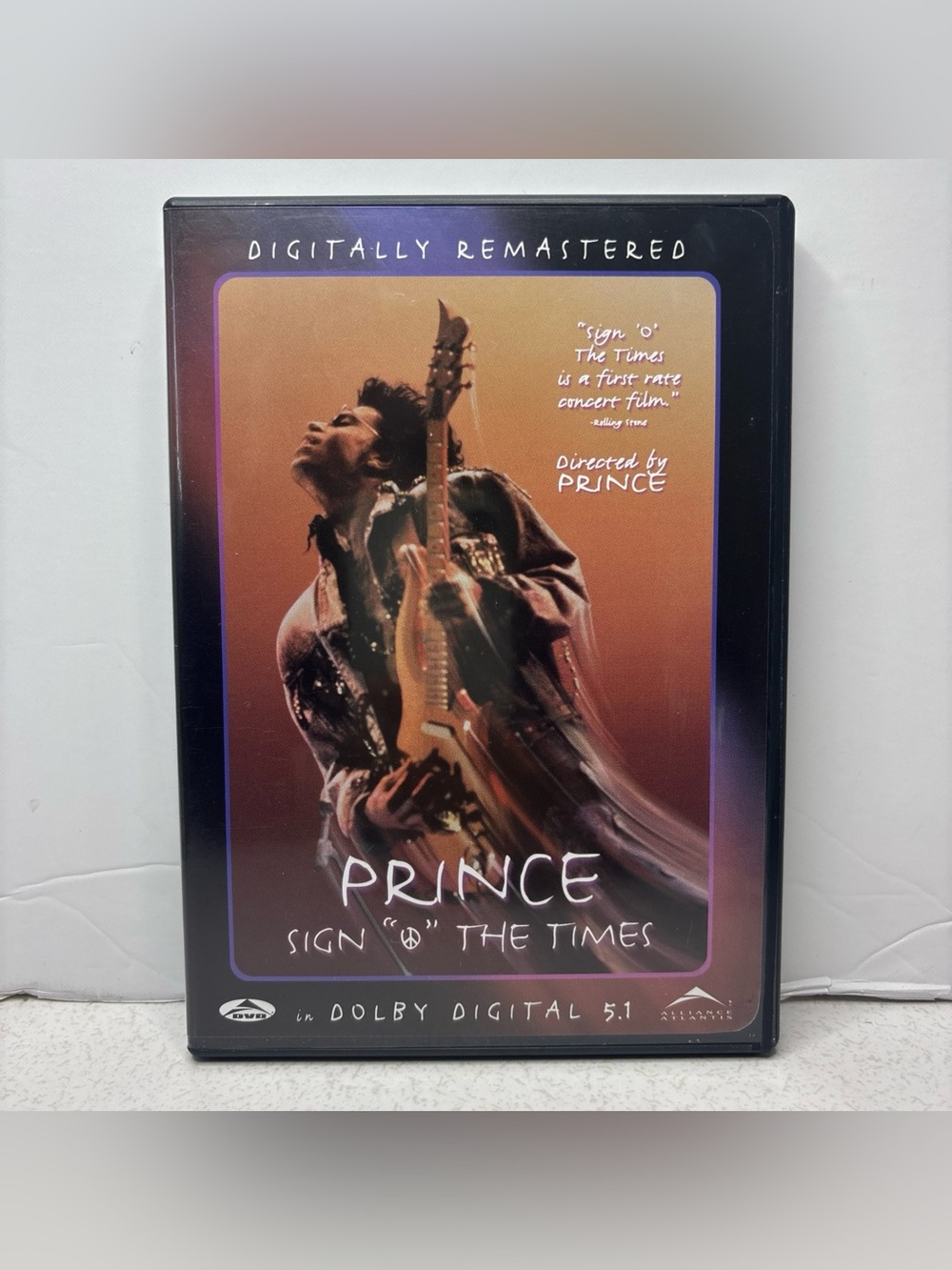 PRINCE Sign O The Times 1987 Digitally Remastered DVD Rare HTF